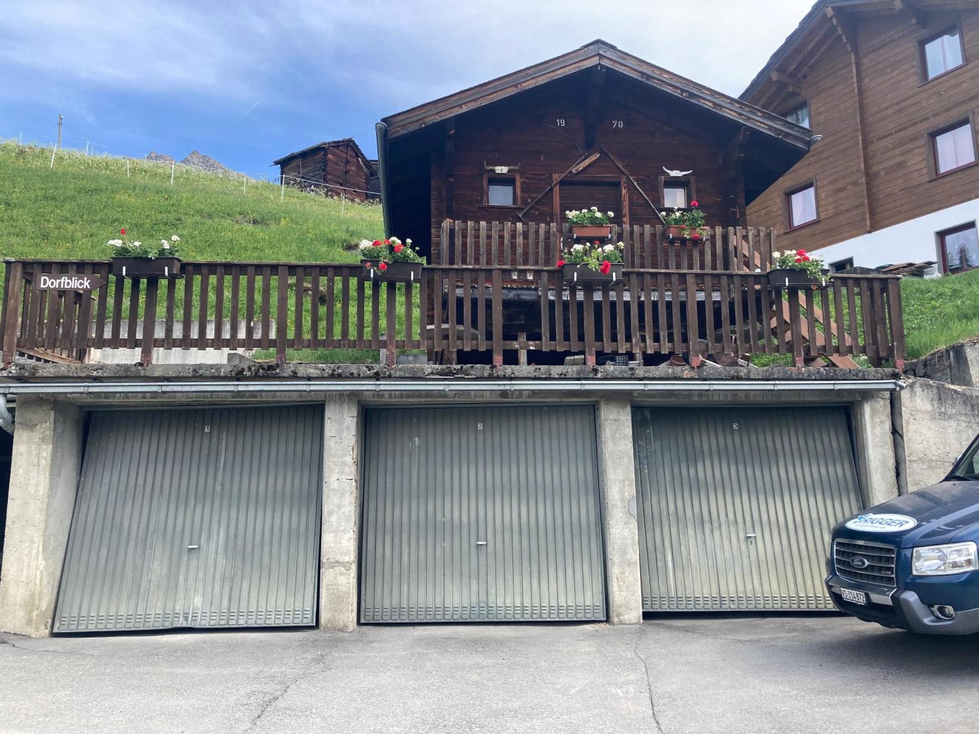 Haus Dorfblick Leilighet Grächen Eksteriør bilde