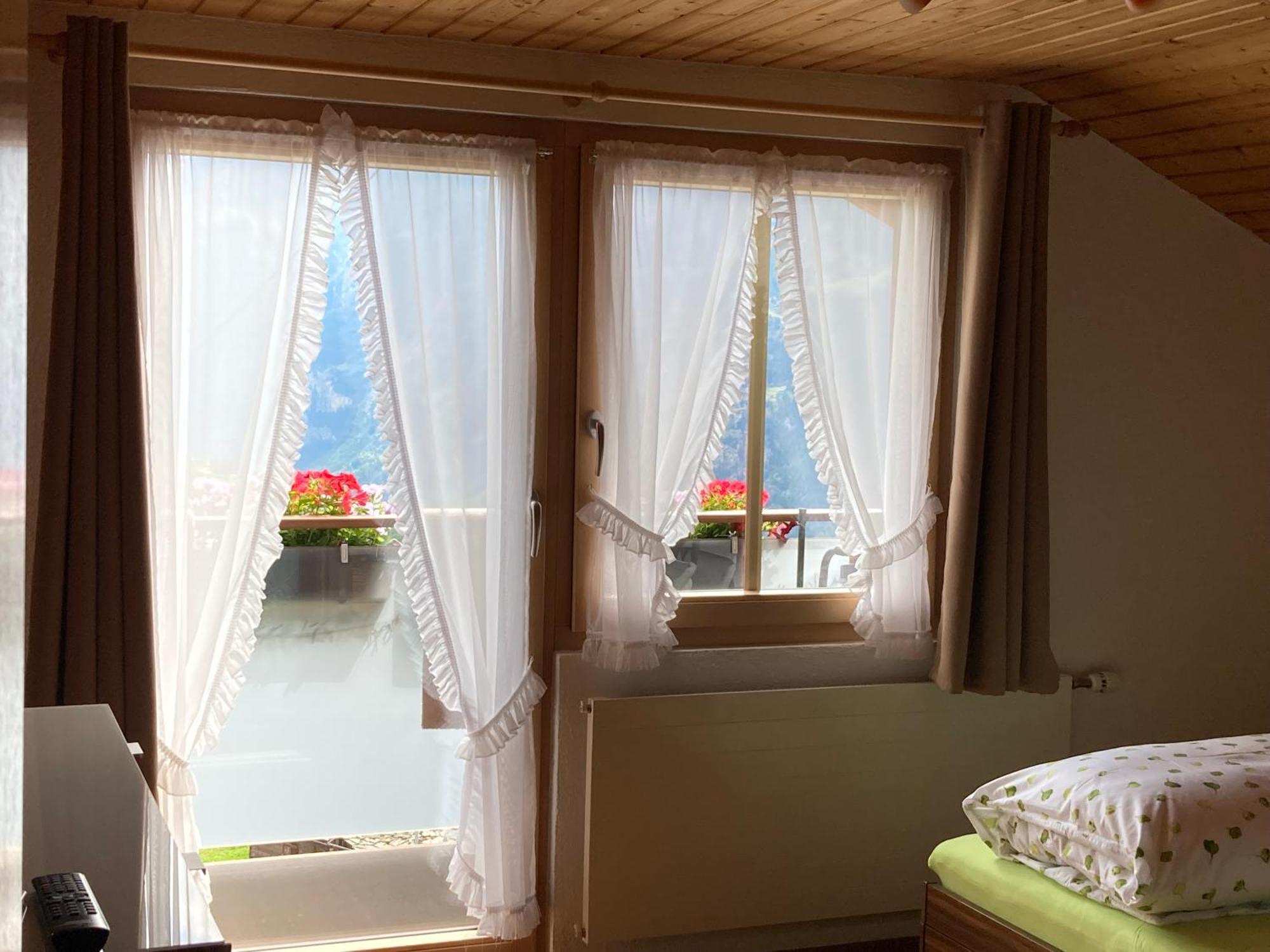 Haus Dorfblick Leilighet Grächen Eksteriør bilde