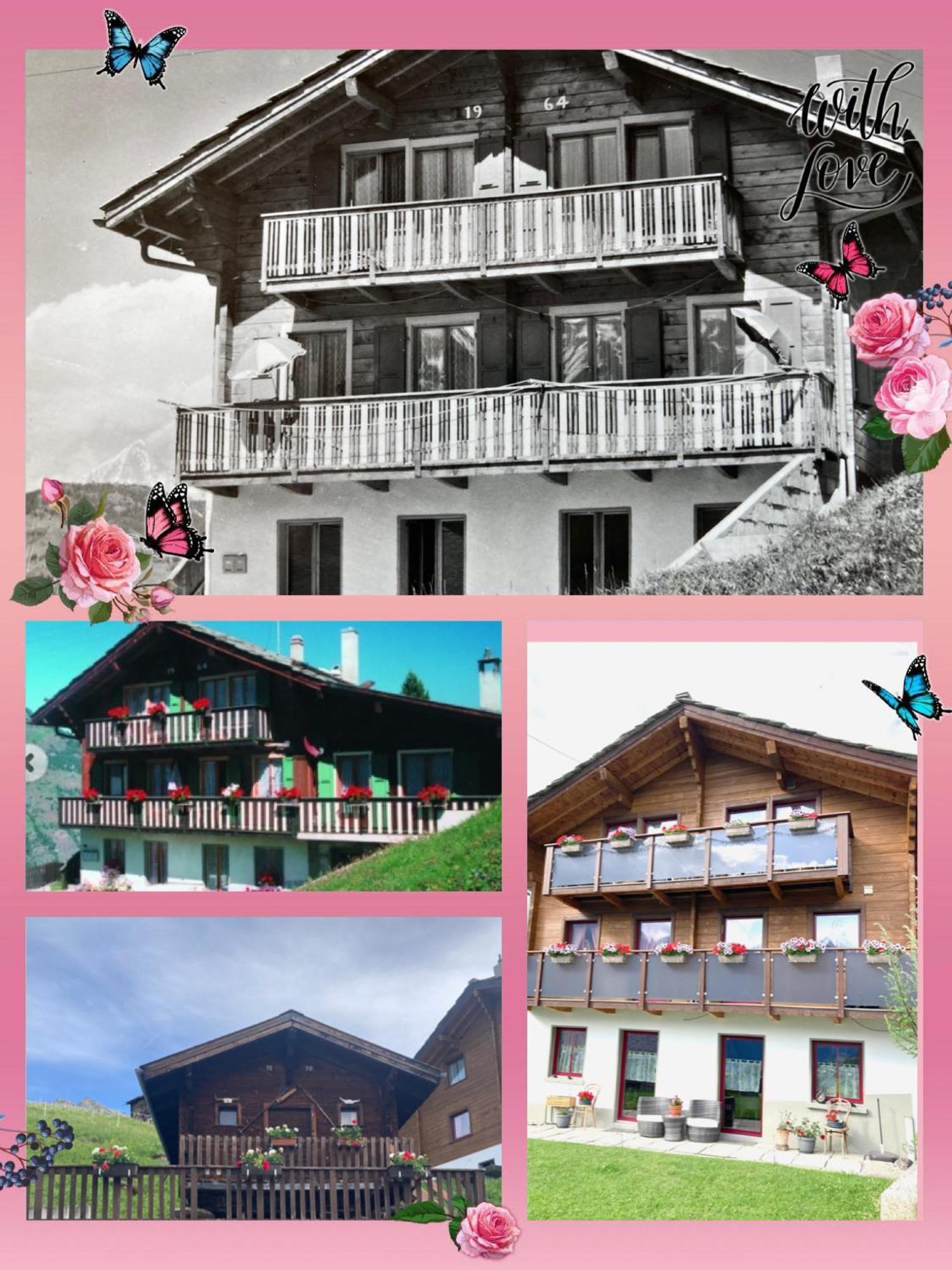 Haus Dorfblick Leilighet Grächen Eksteriør bilde
